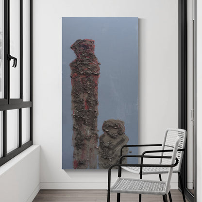 Modern abstract wall art, hand-painted oil painting