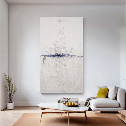 Modern abstract wall art, hand-painted oil painting