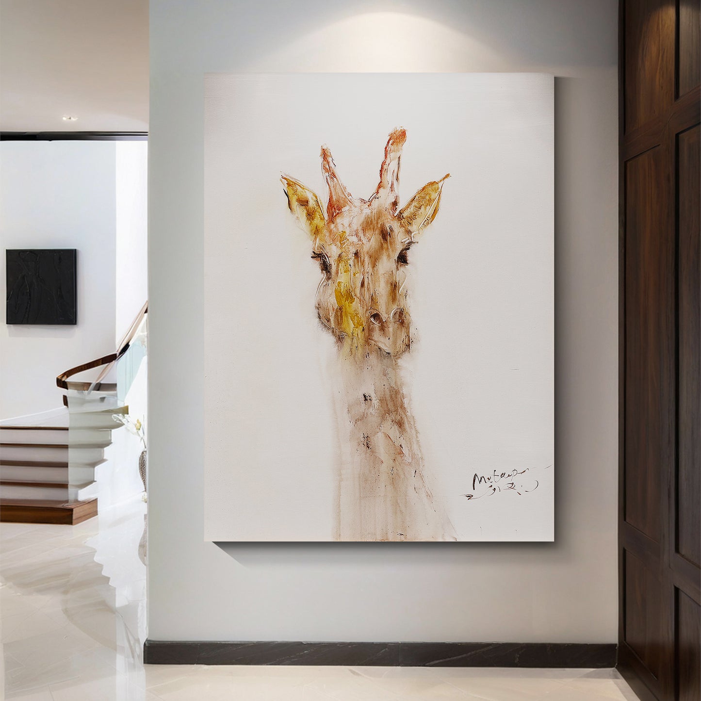 "Deer Singing"Wall Decoration Painting