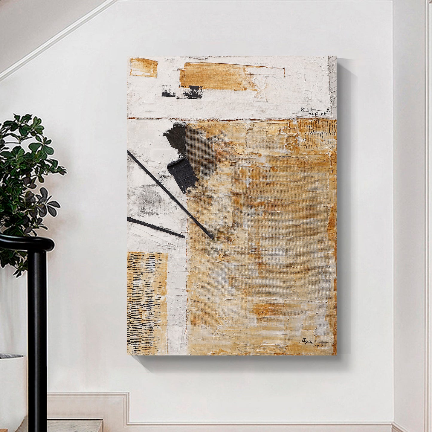 《Warmth》 Hand drawn oil painting