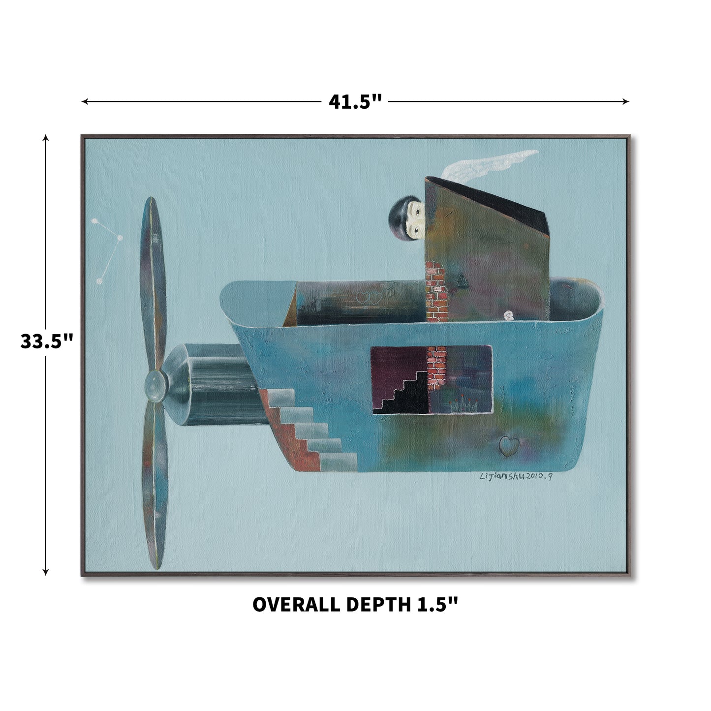 "to the end of time" canvas prints