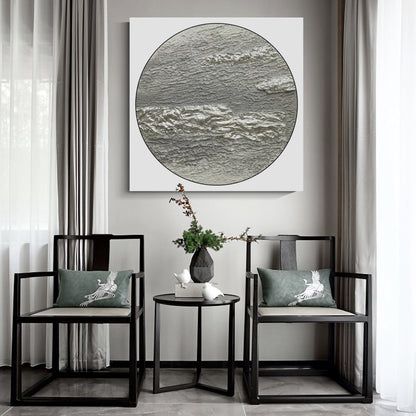Modern minimalist texture hand-painted oil painting