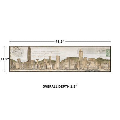 "urban architecture"hand-stretched canvas prints