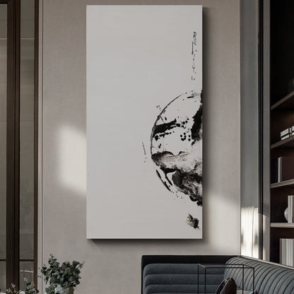 Modern abstract wall art, hand-painted oil painting
