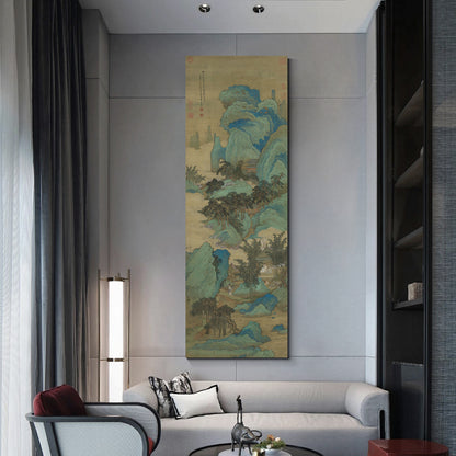 "peach orchard" Silk prints