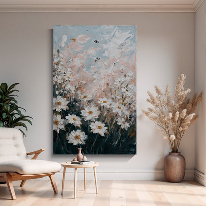 Modern abstract wall art, hand-painted oil painting