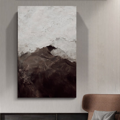 Abstract wall art, hand-painted oil painting