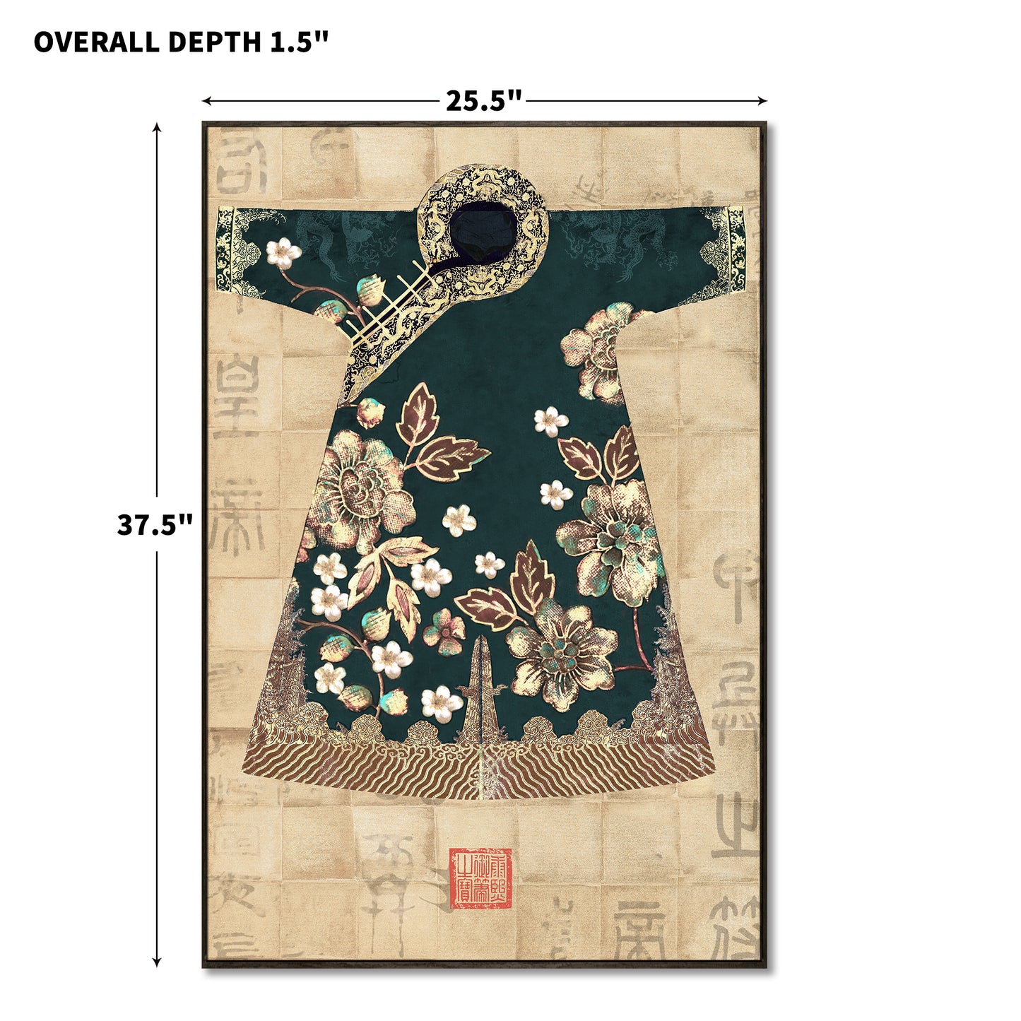 "Dragon Robe Series 1" hand-stretched canvas prints