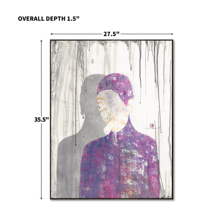 "Ink form 3" framed canvas prints