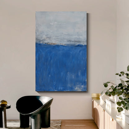 Modern abstract wall art, hand-painted oil painting