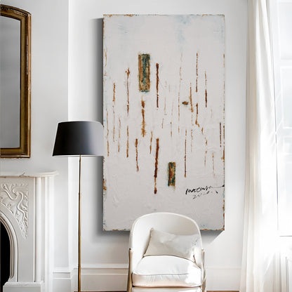 Modern abstract wall art, hand-painted oil painting