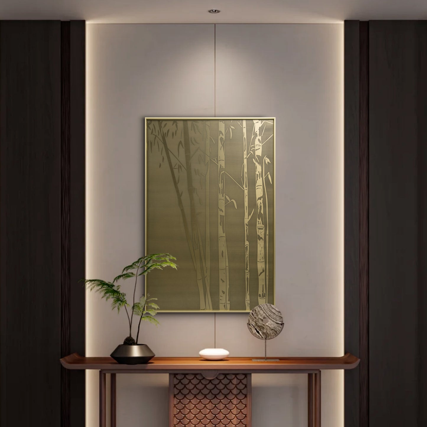 "Bamboo" Metal etching Prints