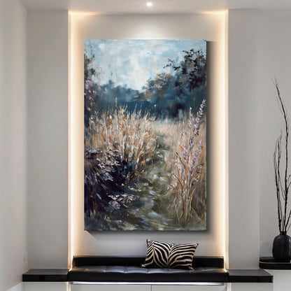 Modern abstract wall art, hand-painted oil painting