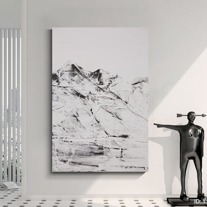 Modern abstract wall art, hand-painted oil painting