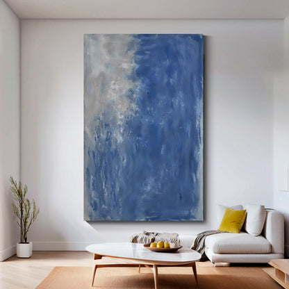 Modern abstract wall art, hand-painted oil painting