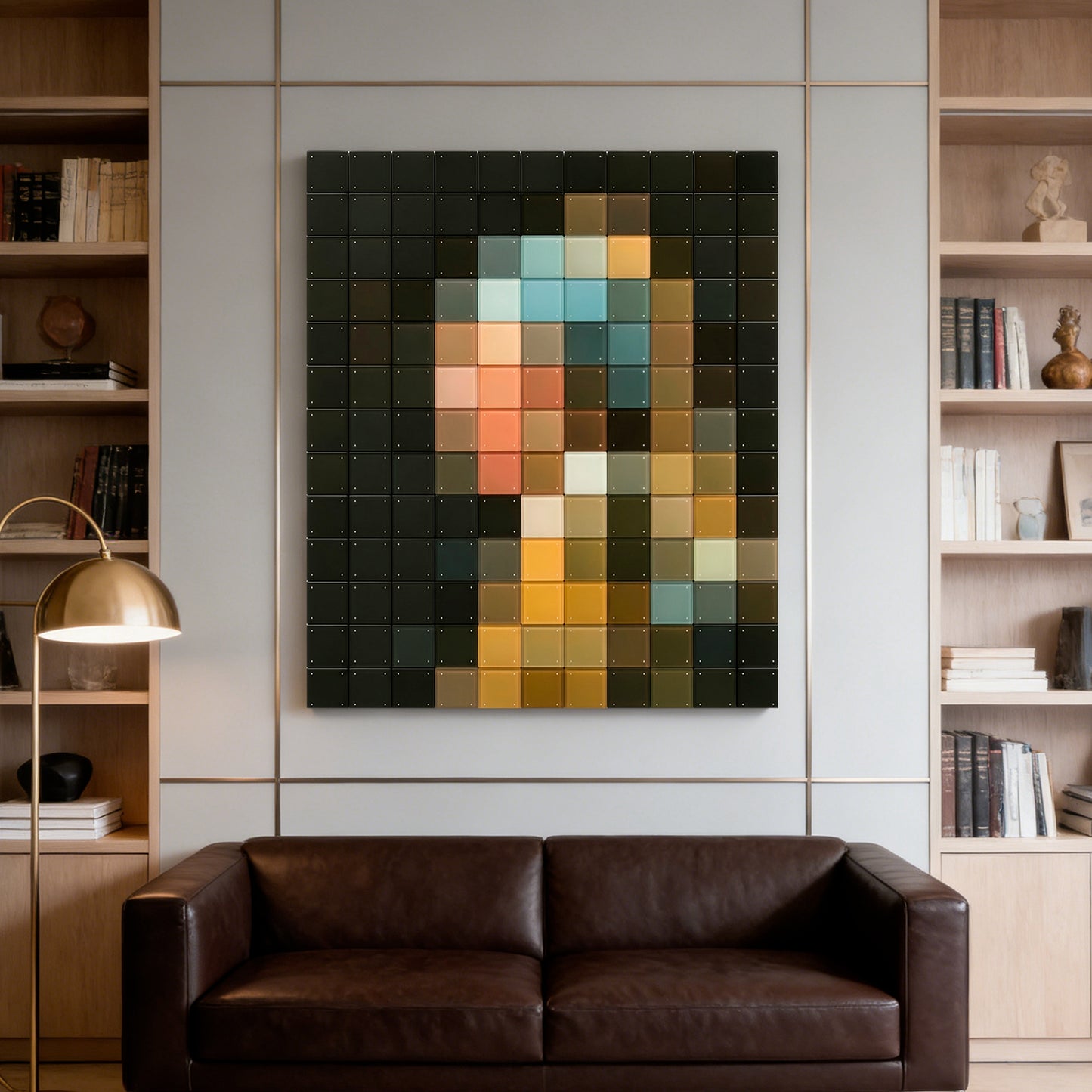 Van Gogh Self-portrait Acrylic Installation Art-5