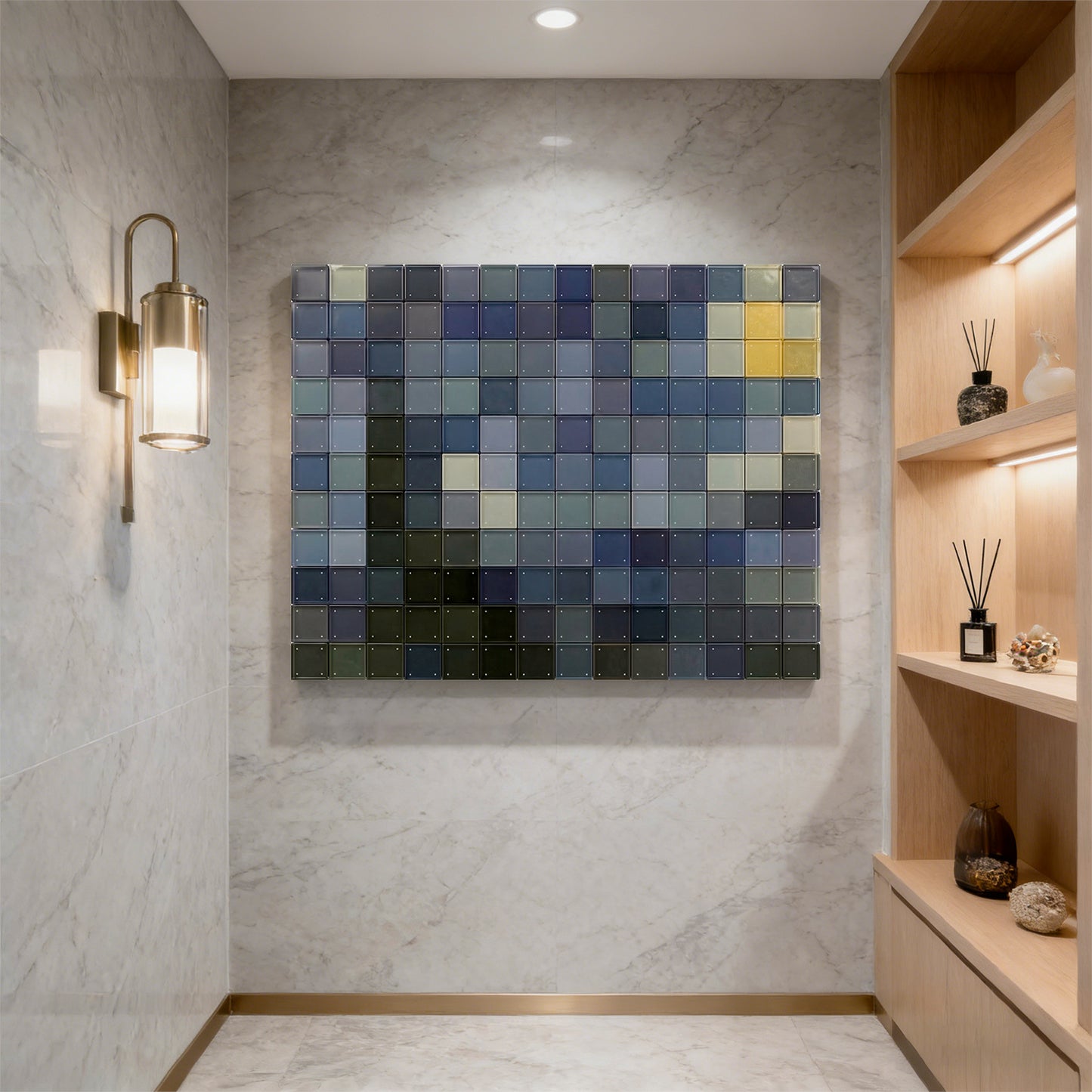 Van Gogh Self-portrait Acrylic Installation Art-6