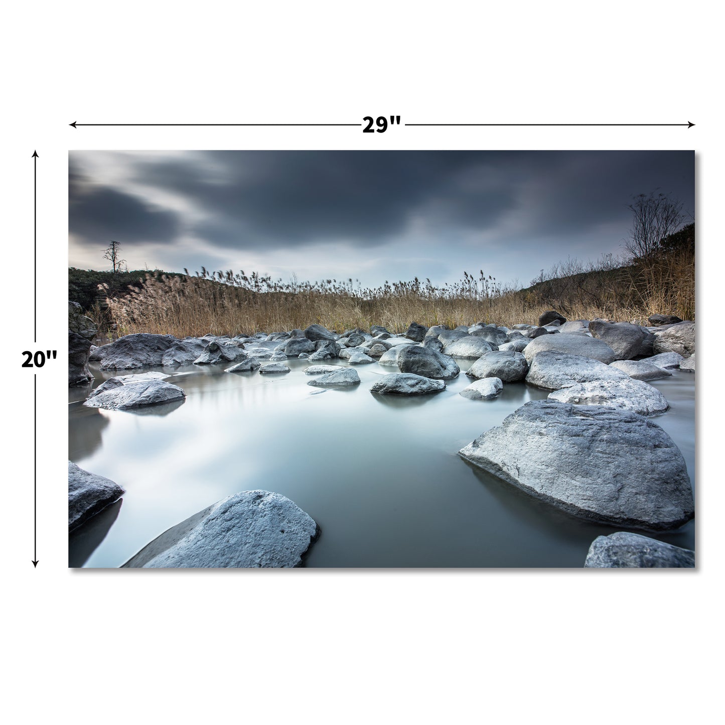 "Shanghai landscape"Frameless Acrylic Print