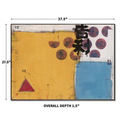 "One-sided series 2" framed canvas prints