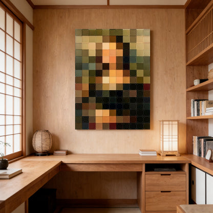 Van Gogh Self-portrait Acrylic Installation Art-1
