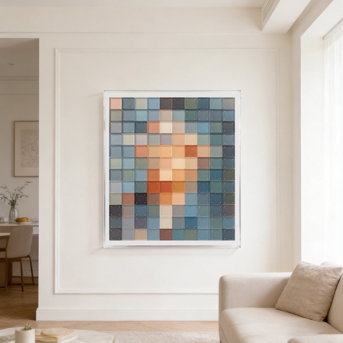 Van Gogh Self-portrait Acrylic Installation Art-2