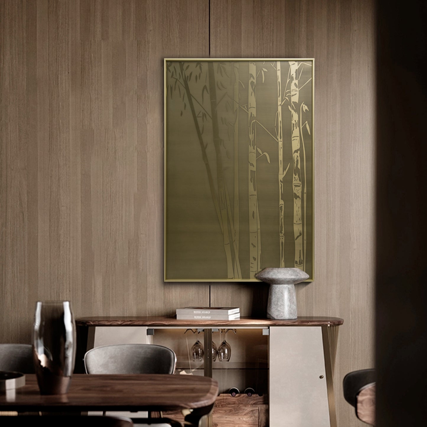 "Bamboo" Metal etching Prints