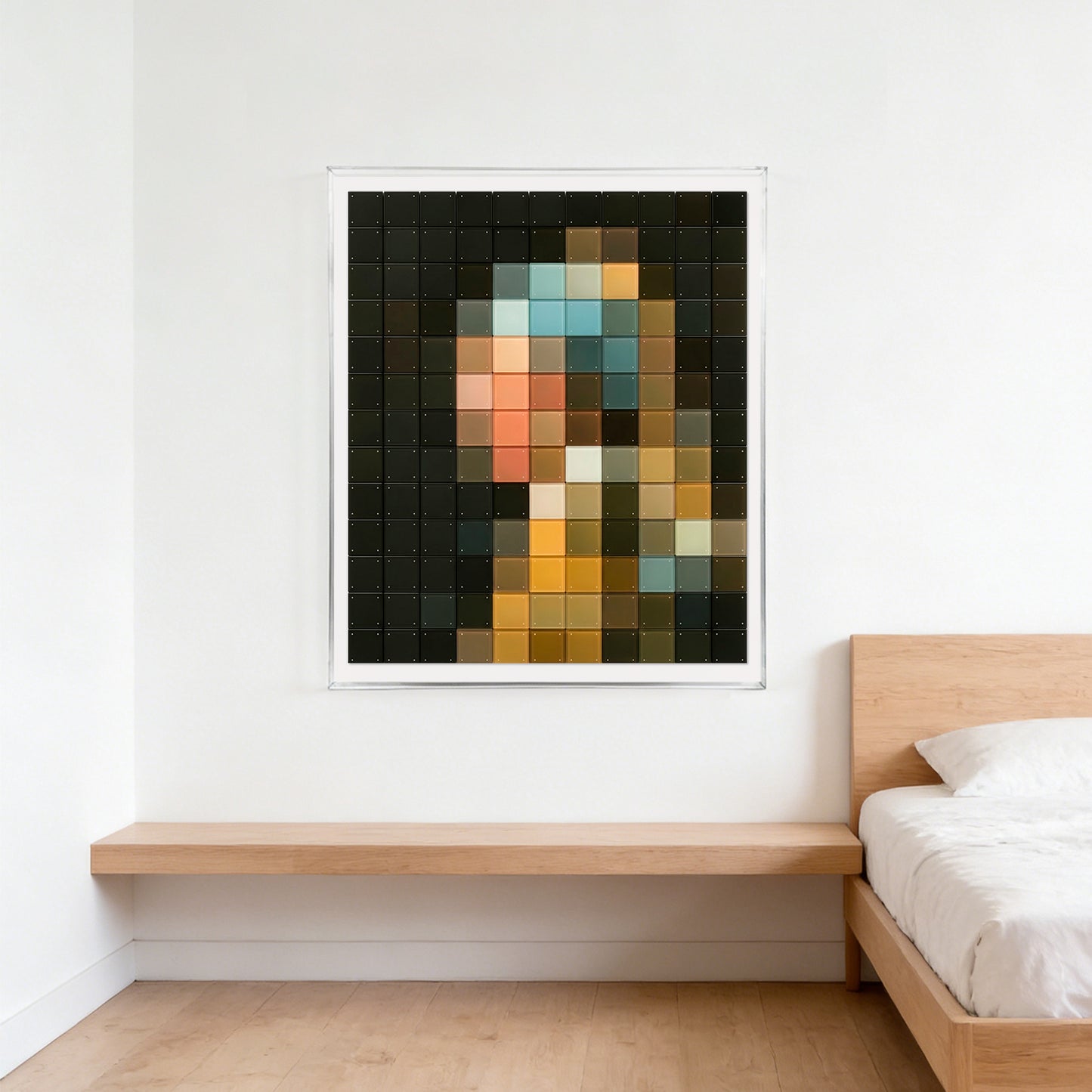 3D Acrylic Installation Art Mosaic Wall Art: Het Meisje Met De Parel