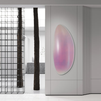 acrylic wall sculpture , 3d wall art , 3D wall decor , abstract art , curved wall object