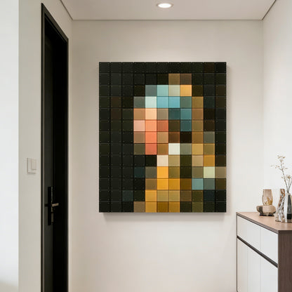 Van Gogh Self-portrait Acrylic Installation Art-5