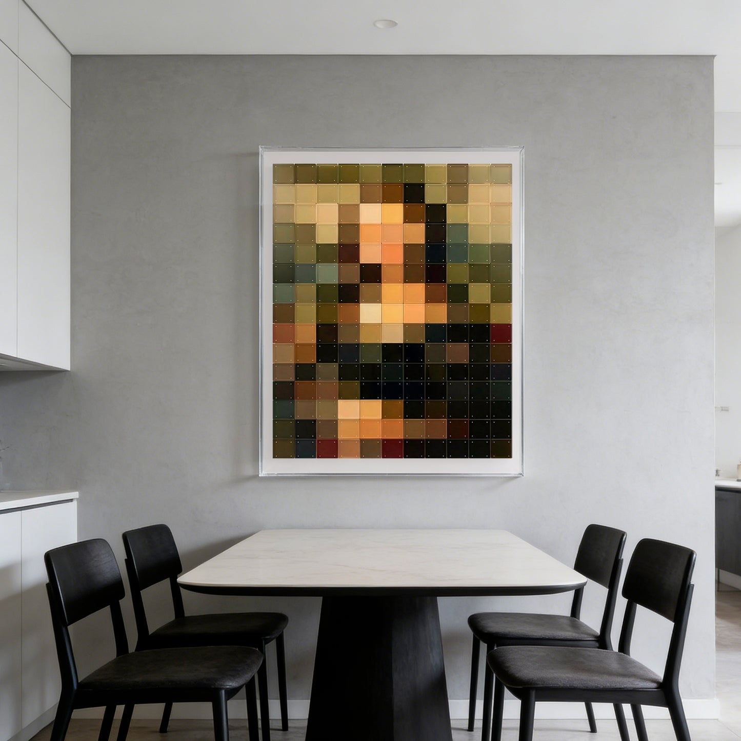 3D Acrylic Installation Art Leonardo da Vinci: Mona Lisa