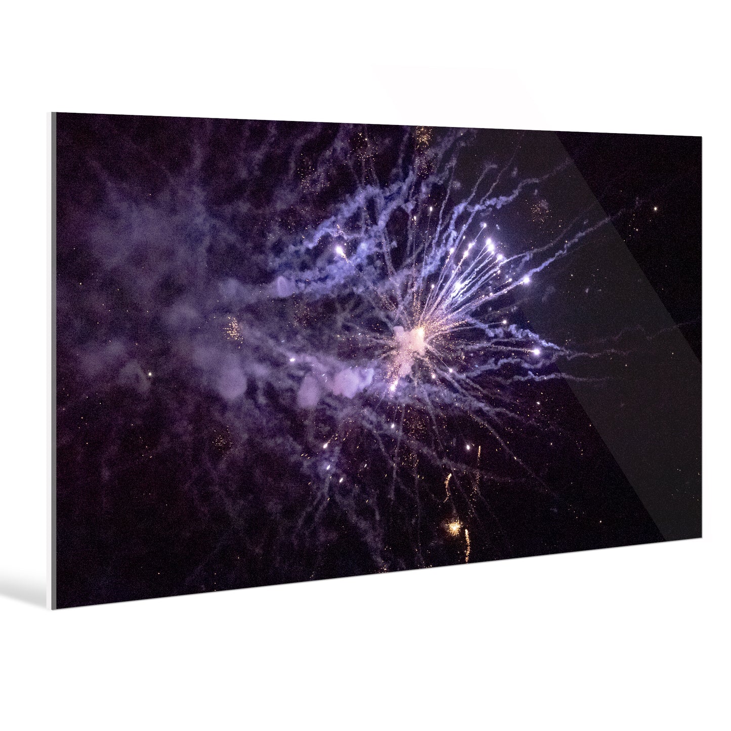 "smoke fire"Frameless Acrylic Print