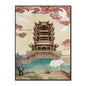 "Chinese architecture"hand-stretched canvas prints