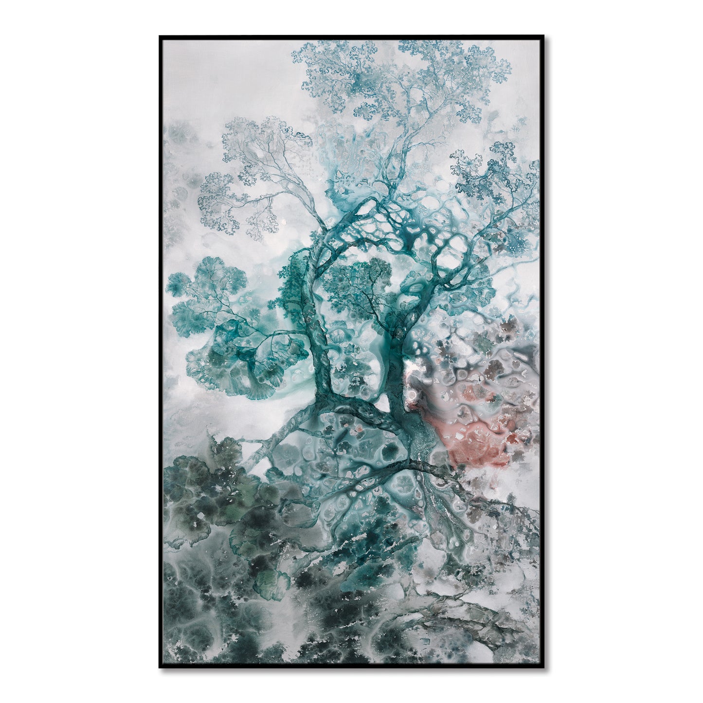 "Jungle Fantasia2"hand-stretched canvas framed prints