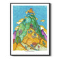 "Nature Series King of the Mountain"framed prints