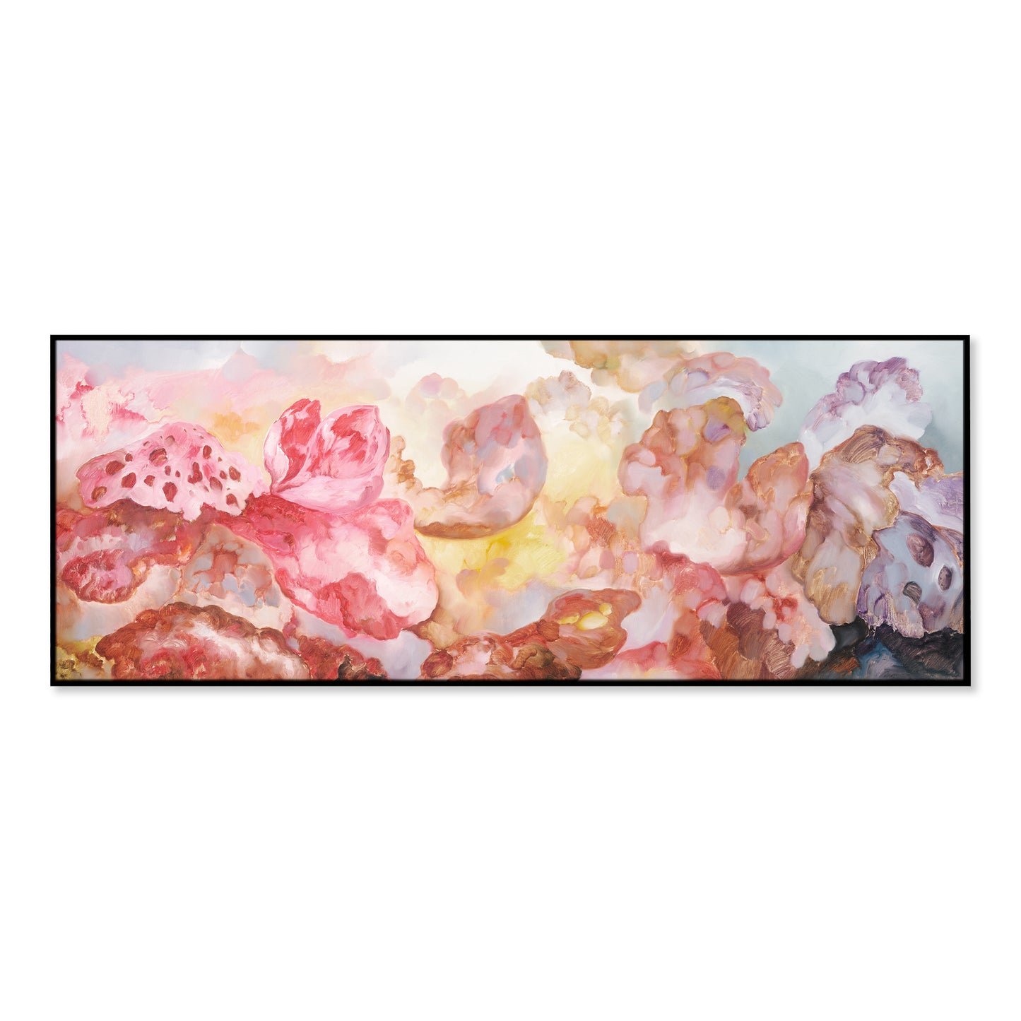 "Buddhist light"hand-stretched canvas framed prints