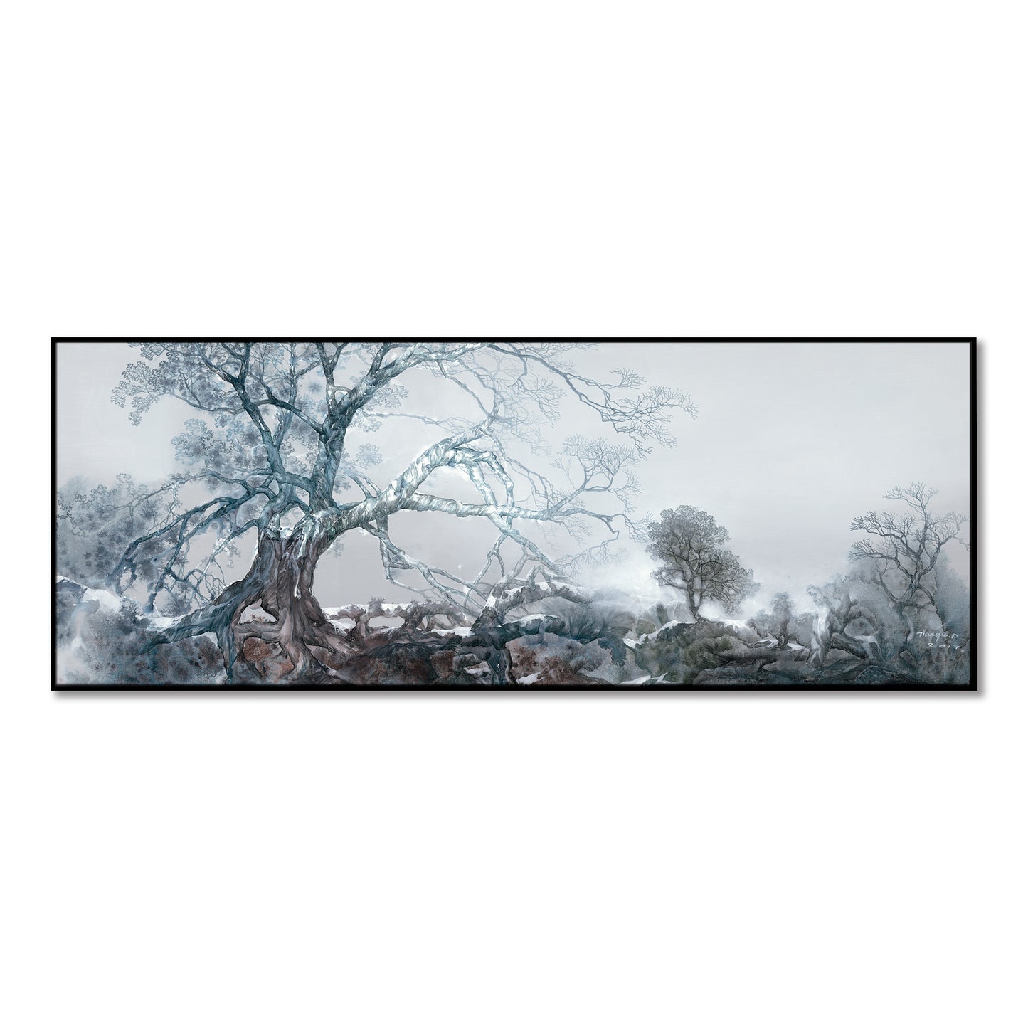 "Jungle Fantasia3"hand-stretched canvas framed prints