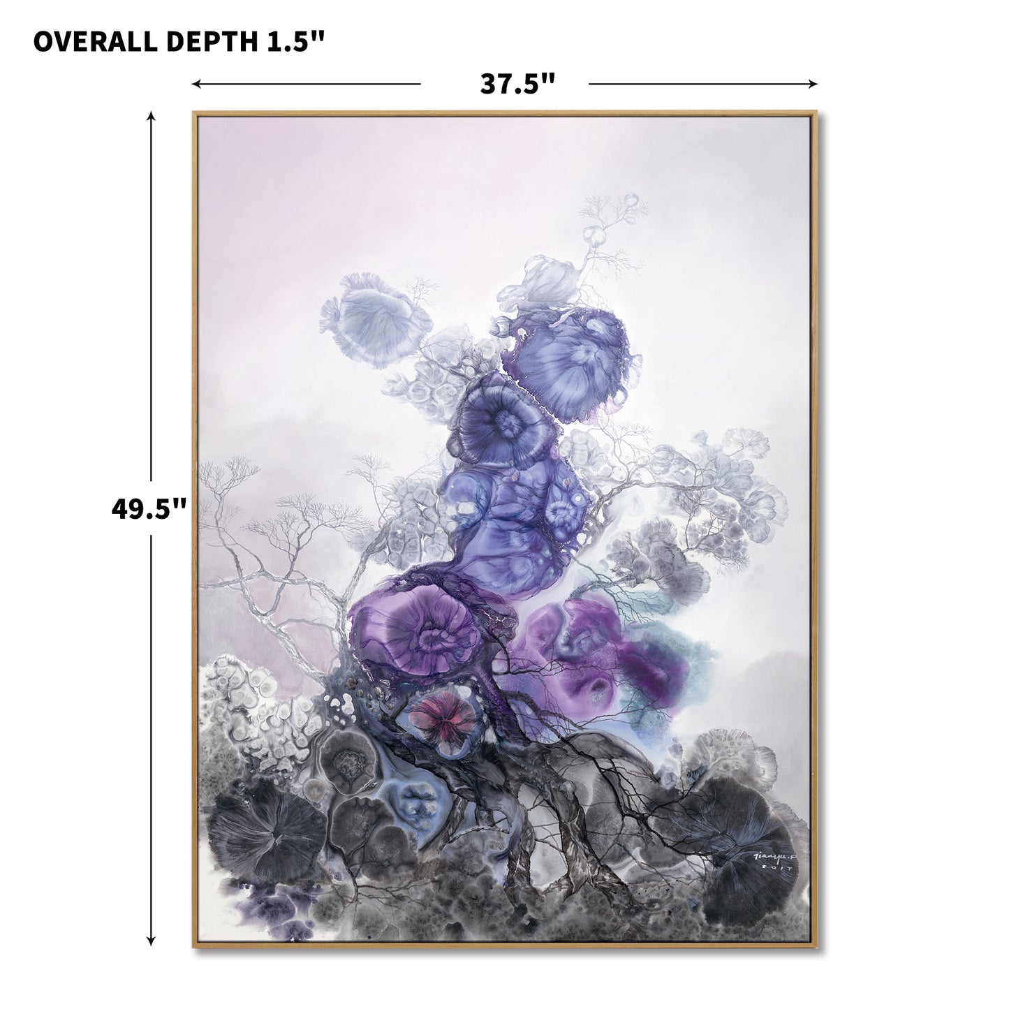 "Raging series1"hand-stretched canvas framed prints