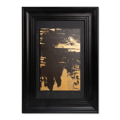 Gold acrylic hand-painted group painting