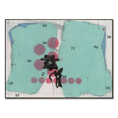 "One-sided series 2" framed canvas prints
