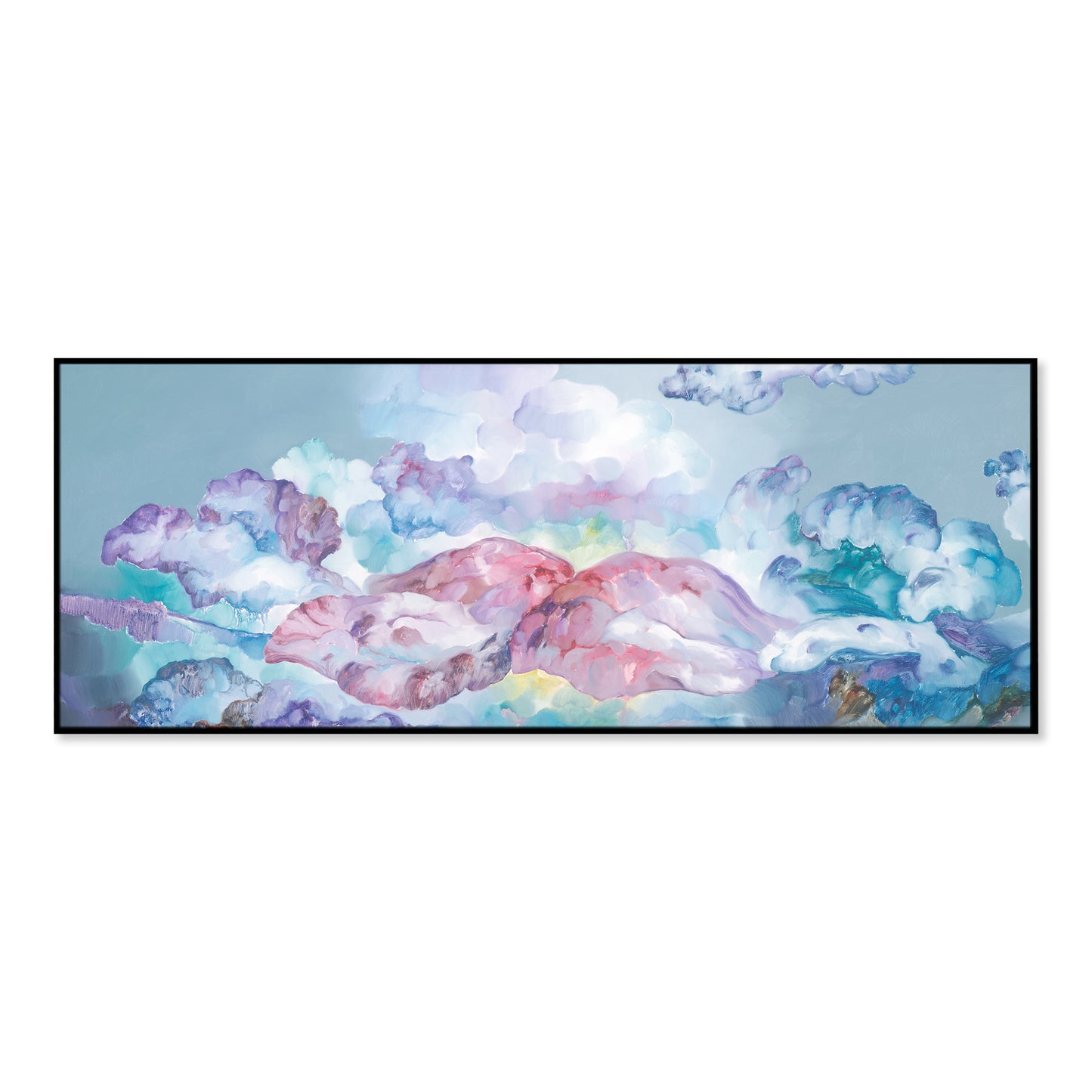 "Buddhist light"hand-stretched canvas framed prints