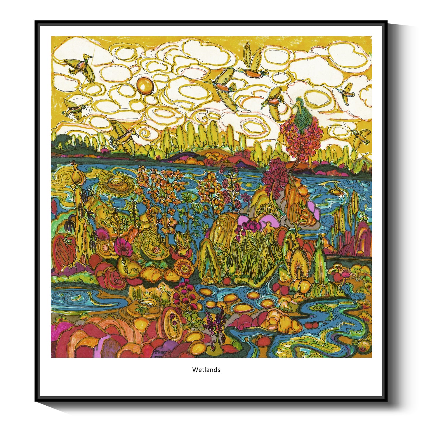 "Nature Series  Beautiful Bay"framed prints