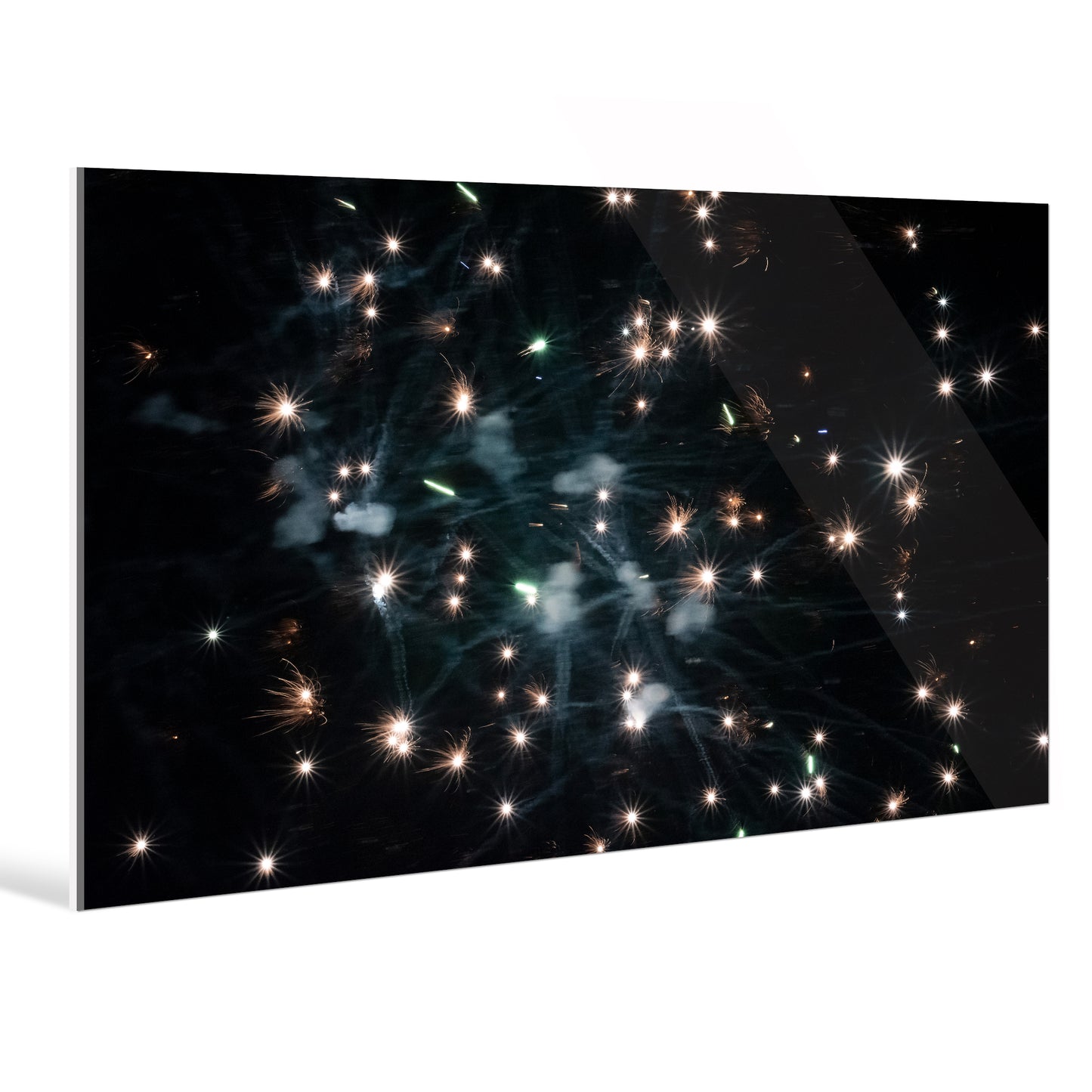 "smoke fire"Frameless Acrylic Print