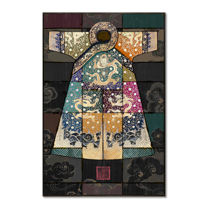 "Dragon Robe Series 1" hand-stretched canvas prints