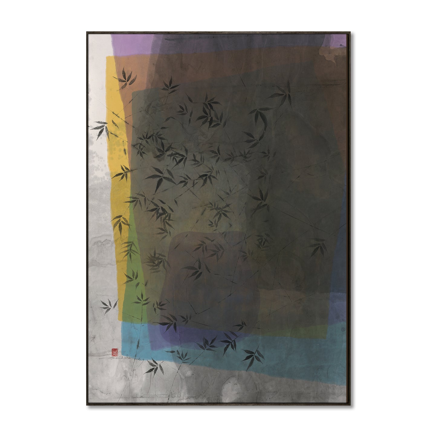 "Quiet Series 3" framed canvas prints