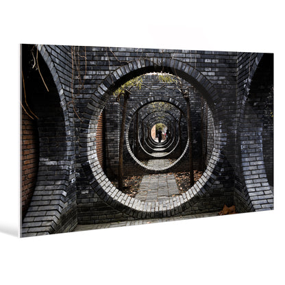 "black white"Frameless Acrylic Print