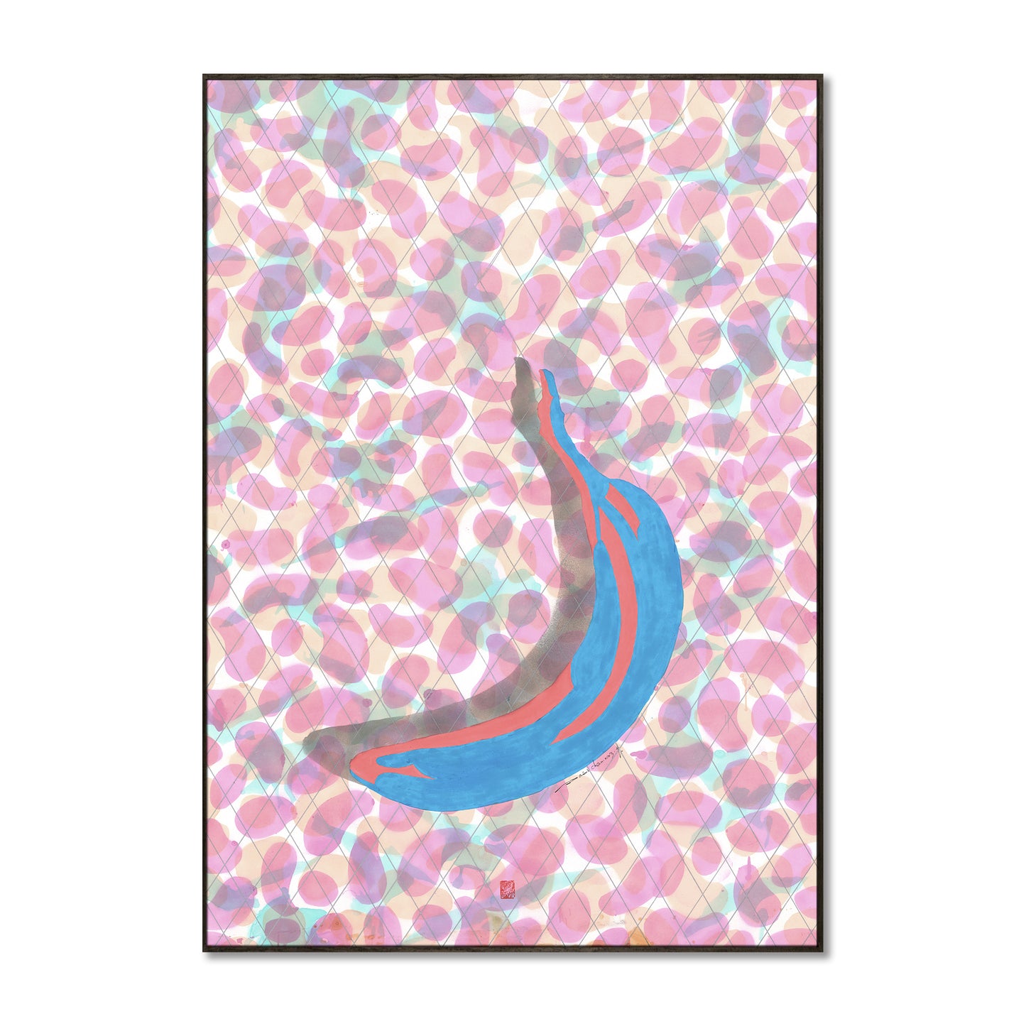 "Food Chain 1" framed canvas prints