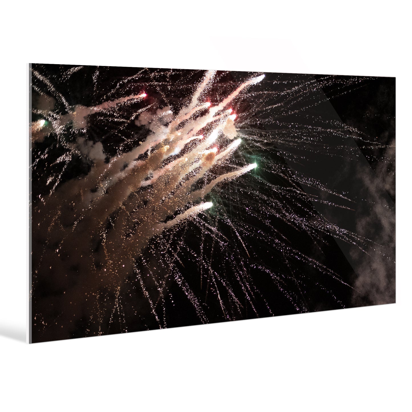 "smoke fire"Frameless Acrylic Print