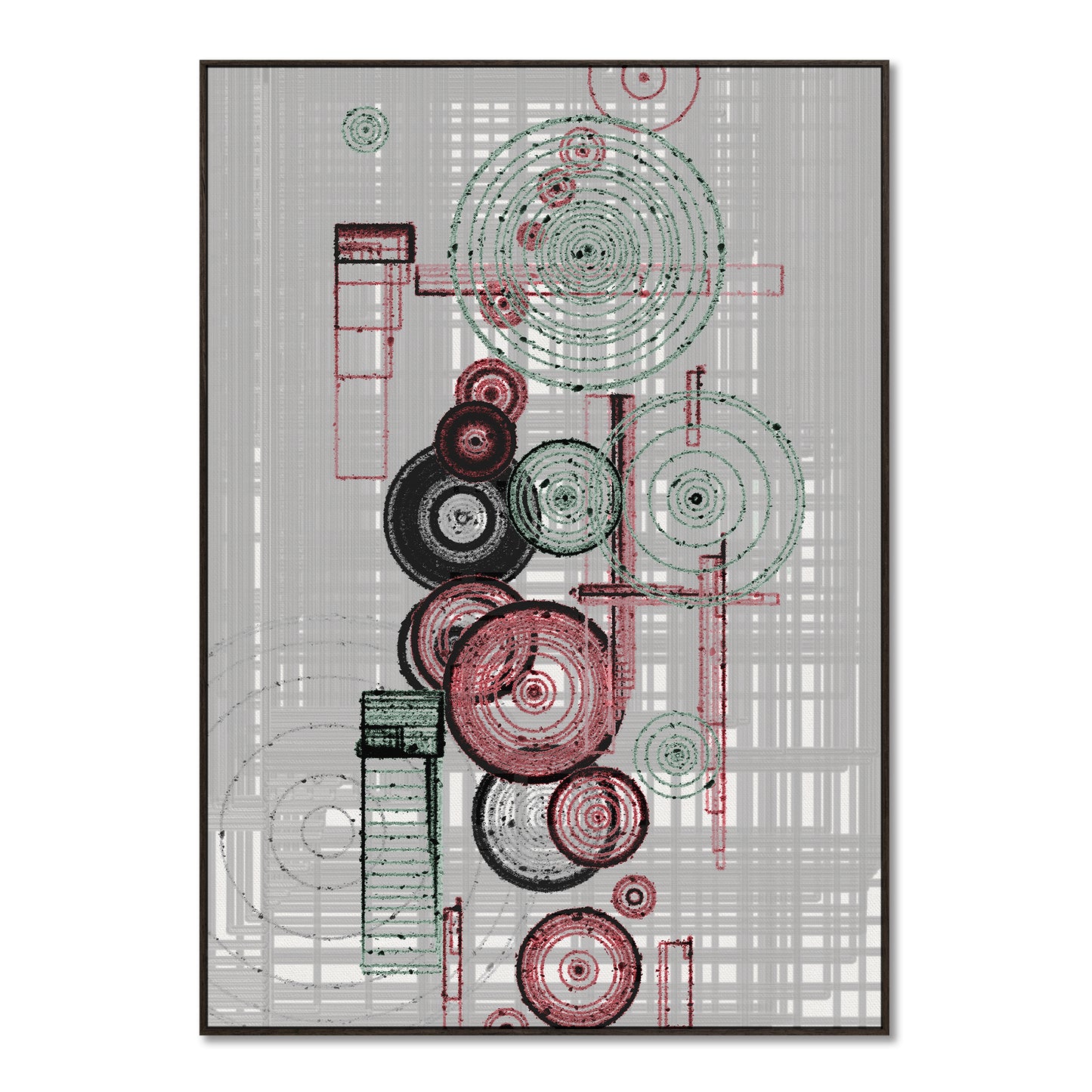 "geometry"hand-stretched canvas prints