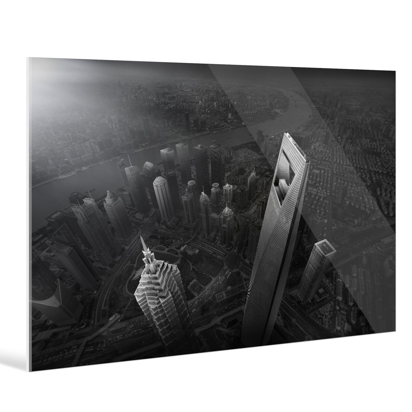"Shanghai landscape"Frameless Acrylic Print
