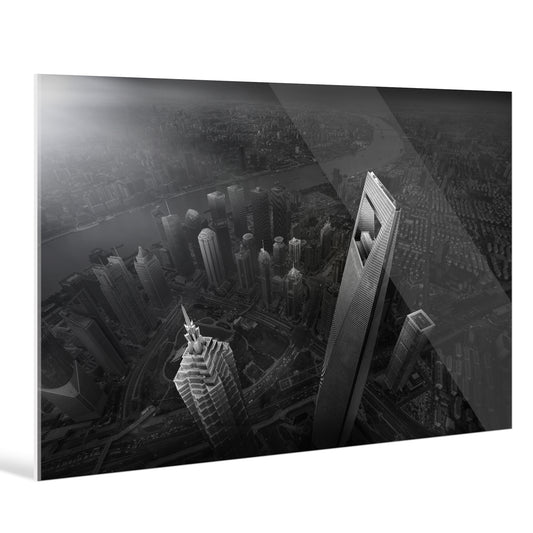 "Shanghai landscape"Frameless Acrylic Print